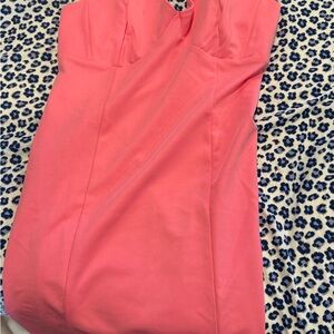 Kendall & Kylie Vibrant Pink Dress